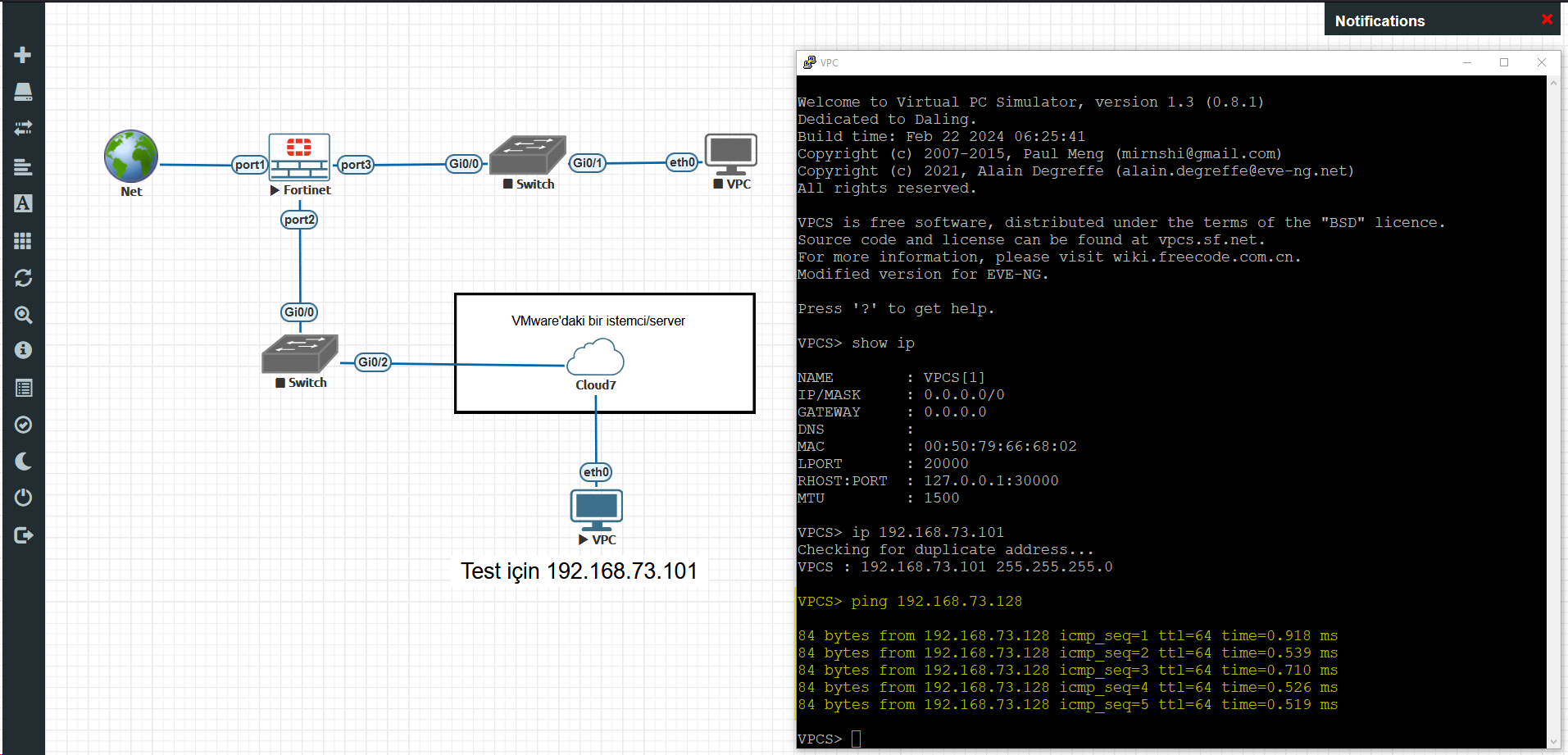 EVE-NG VMware Görsel 15
